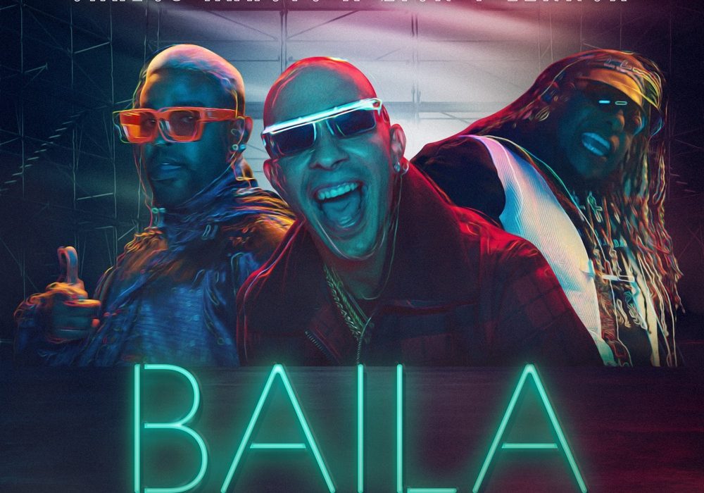 Portada de Baila Reggaeton de Carlos Arroyo feat. Zion & Lennox