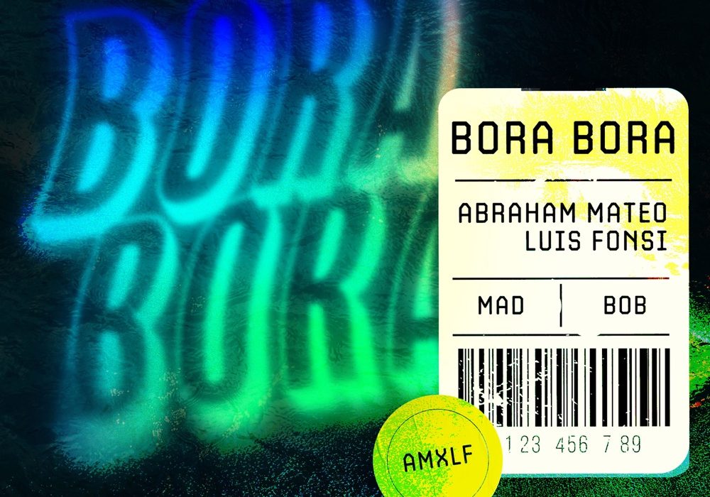 Portada de Bora Bora de Abraham Mateo & Luis Fonsi