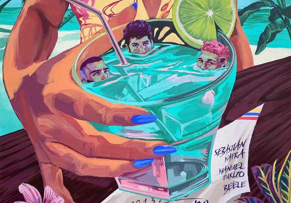 Portada de Vagabundo de Sebastián Yatra, Manuel Turizo & Beéle