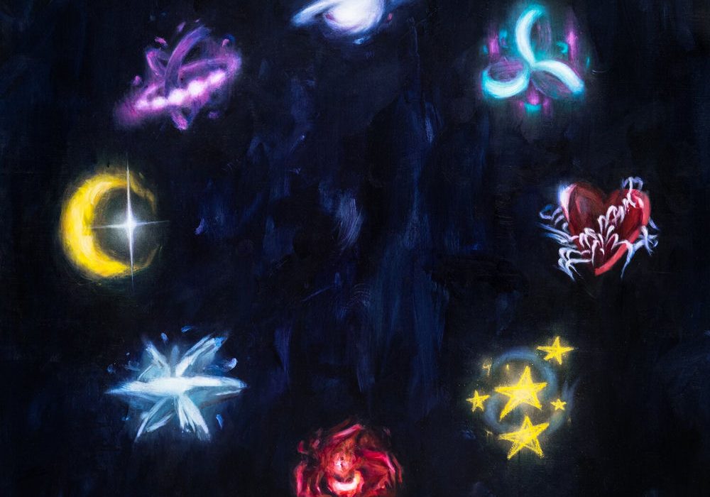 Portada de Polaris (Remix) de Saiko, Feid, Quevedo & Mora