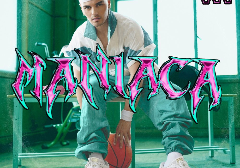 Portada de Maníaca de Abraham Mateo