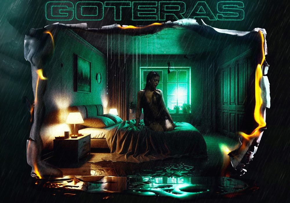 Portada de Goteras de Omar montes, JC Reyes