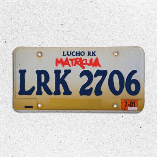 Portada de Matrícula de Lucho RK, Juacko